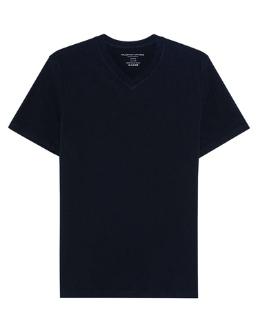 majestic-h-tshirt-vneck-deluxe-cotton_1_navy