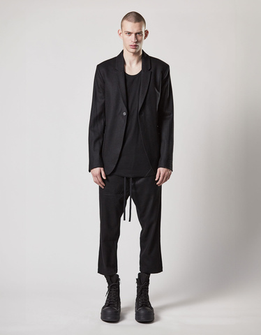 THOM KROM Single breasted Black Wool jacket Smart Casual Jackets Suits