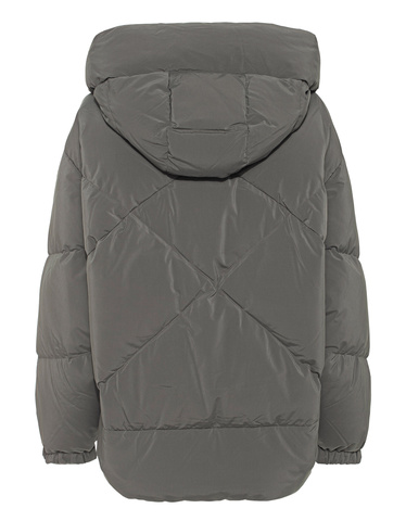 DUNO Peggie Certosa Oliv Oversize down jacket with hood - Women