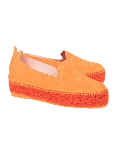 Leather sales espadrilles shoes