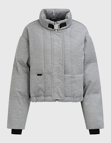 Hallie long padded coat top