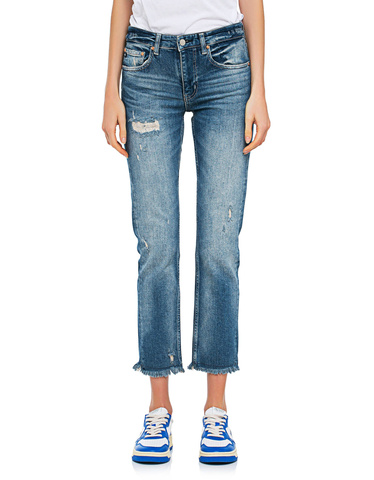 Destroyed 2025 girlfriend jeans