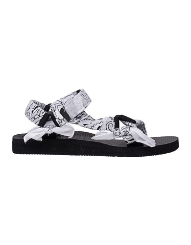 White bandana sandals deals