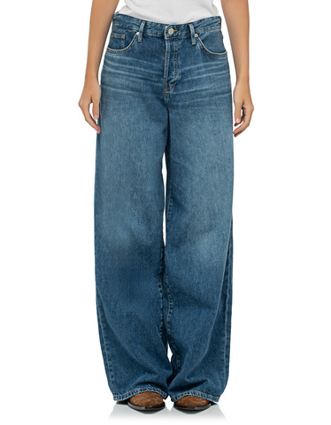 TRUE RELIGION Mandy Wide Leg Blue Denim Washed Out Wide Leg Jeans Wide Leg