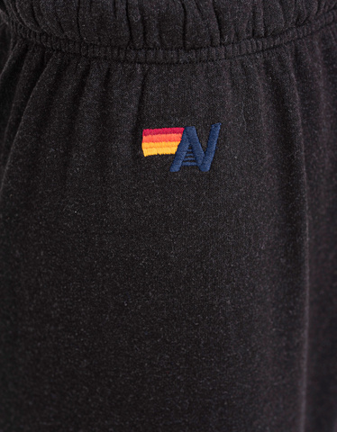 Black sweatpants with rainbow stripe clearance