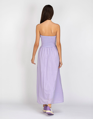 XIRENA Finnian Lavender Bloom Bandeau dress Women