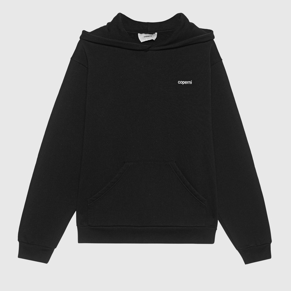 Coperni Logo Black Printed hoodie - Loungewear Women