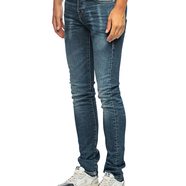 RELIGION Rocco Basic TRUE Washed-Out Jeans Fit - Slim Slim-Fit Blue