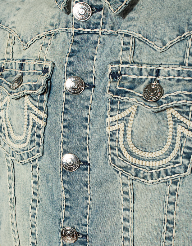 Mens jean hotsell jacket true religion