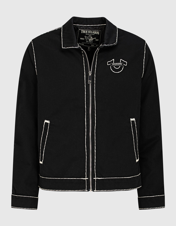 True religion reversible jacket top