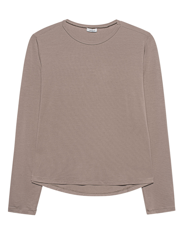 Artikel klicken und genauer betrachten! - Longsleeve mit Rundhalsausschnitt  | im Online Shop kaufen