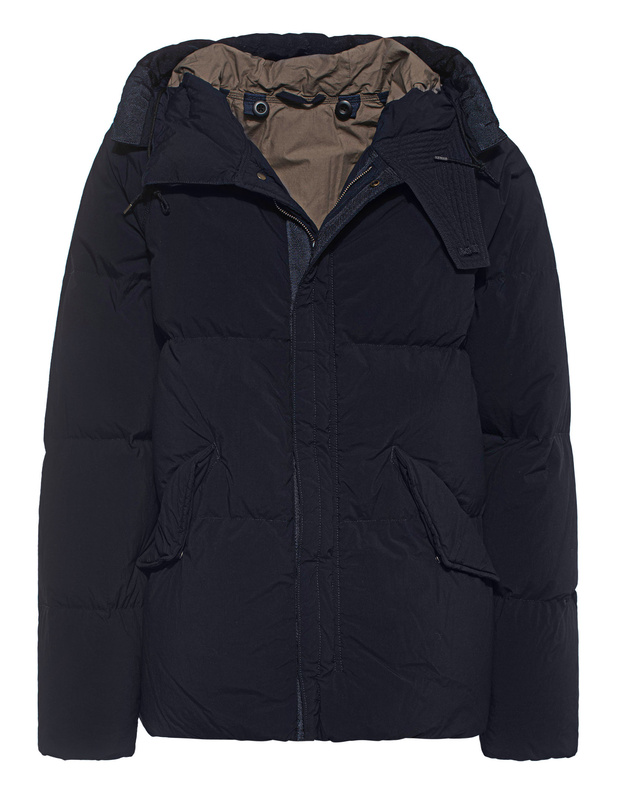 Artikel klicken und genauer betrachten! - Daunen-Jacke mit Kapuze  | im Online Shop kaufen