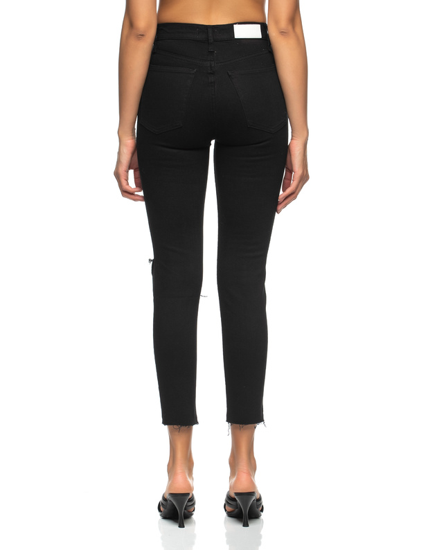 Redone high rise discount ankle crop jeans