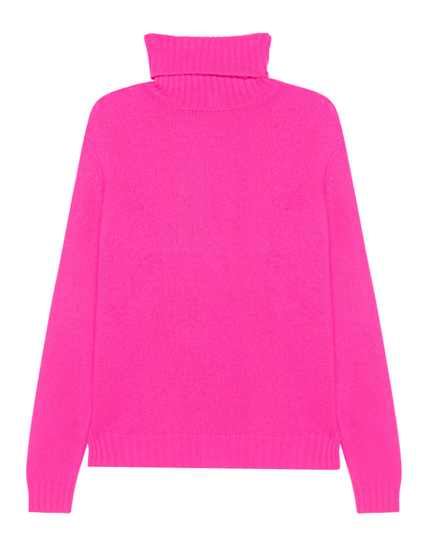Neon online turtleneck pink