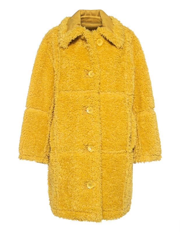 Artikel klicken und genauer betrachten! - Faux-Shearling Wendemantel  | im Online Shop kaufen
