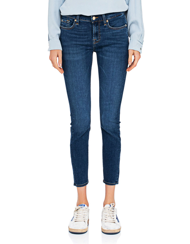 Artikel klicken und genauer betrachten! - Mid-Waist Skinny-Jeans  | im Online Shop kaufen