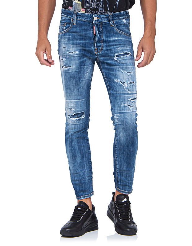 Artikel klicken und genauer betrachten! - Destroyed Skinny-Jeans  | im Online Shop kaufen