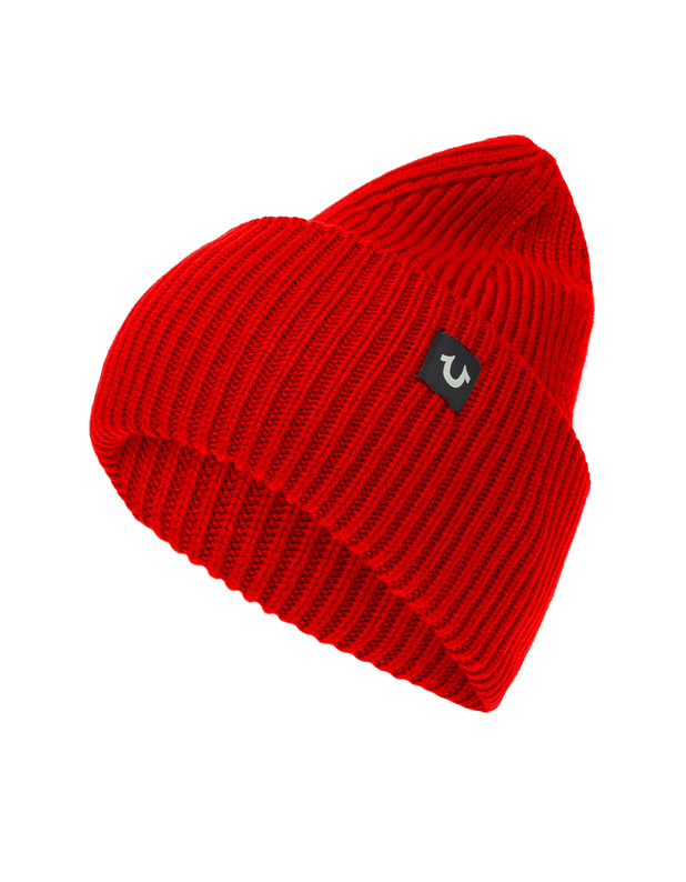 Red true sales religion beanie